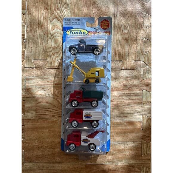 TONKA BIG 5 Die Cast Collection 1:64 NEW NIP RARE HTF 2006 - Picture 1 of 9
